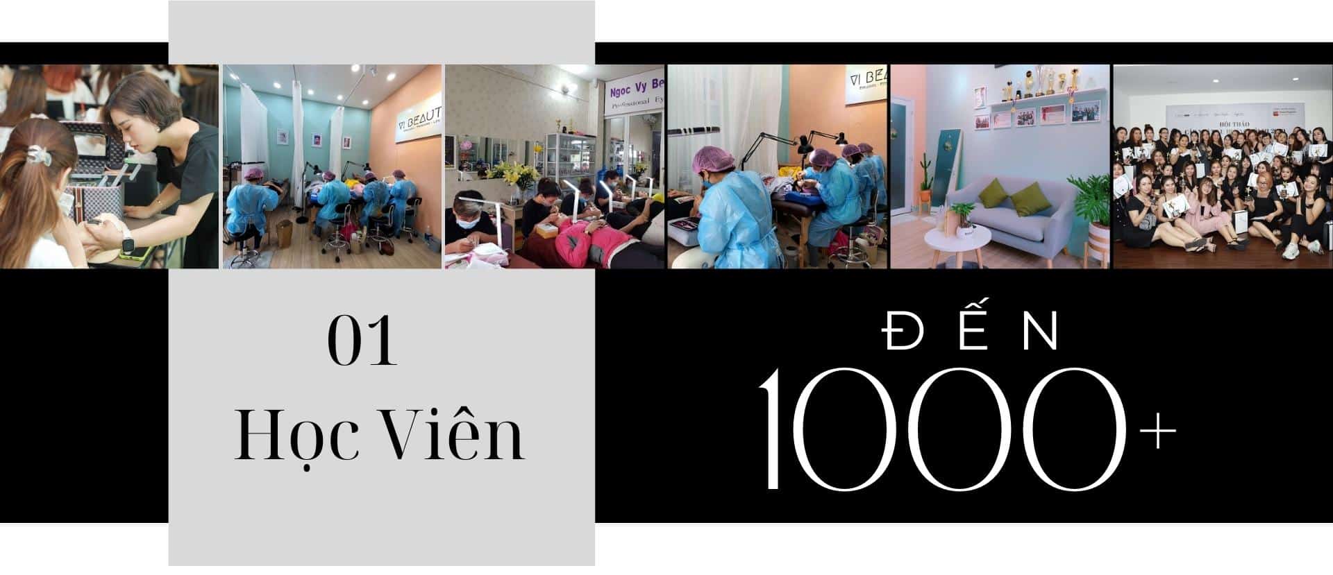 Master Vy Nguyễn - Vi beauty Academy dạy hơn 1000 học viên Master Vy Nguyễn - Vi beauty Academy dạy hơn 1000 học viên